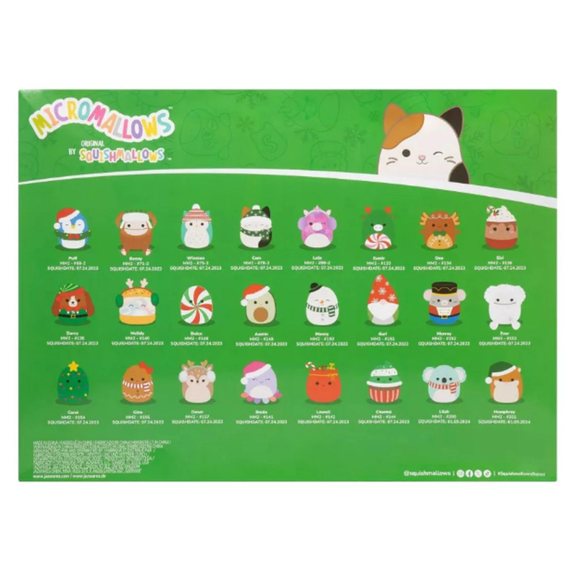 Holiday Plush Advent Calendar