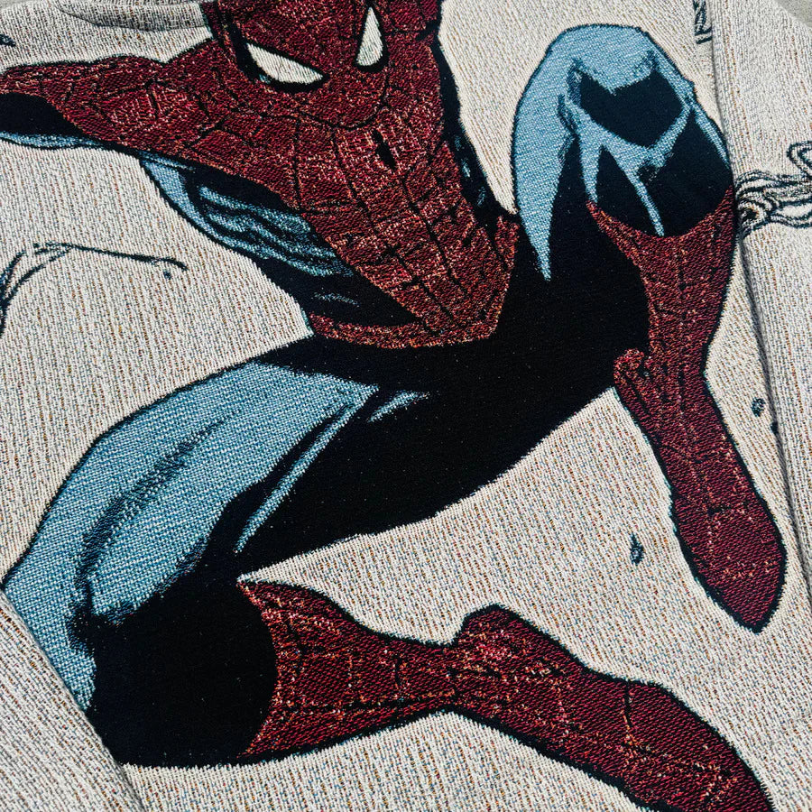 Unisex Spiderman Tapestry Crewneck