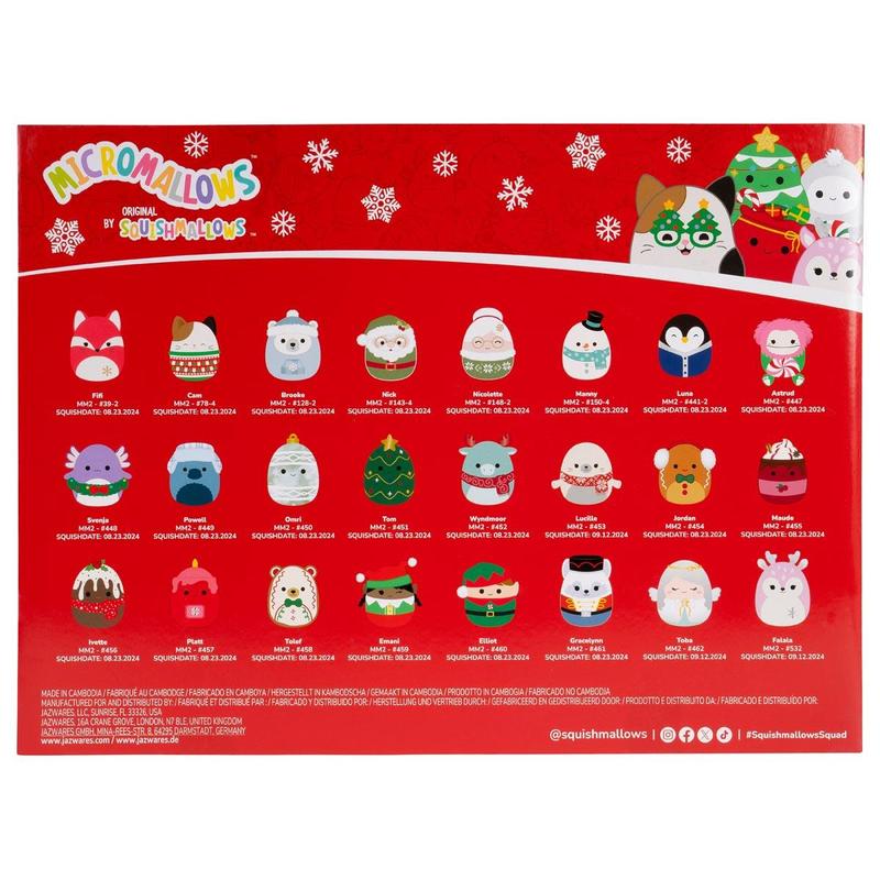 Holiday Plush Advent Calendar