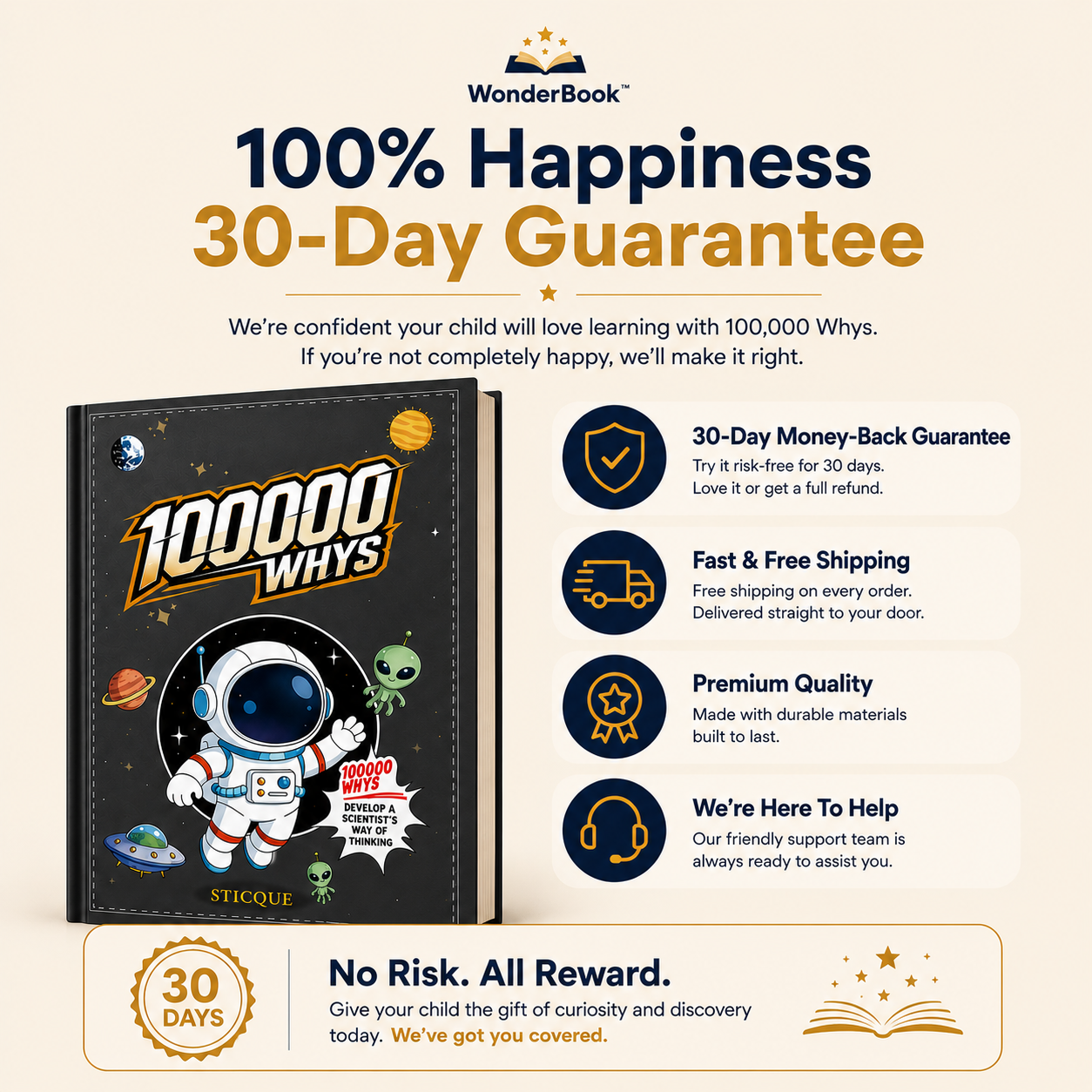 WonderBook™ | 100,000 Questions. Endless Discovery.
