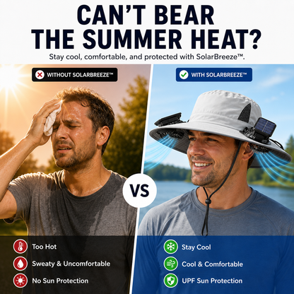 SolarBreeze™ Cooling Hat