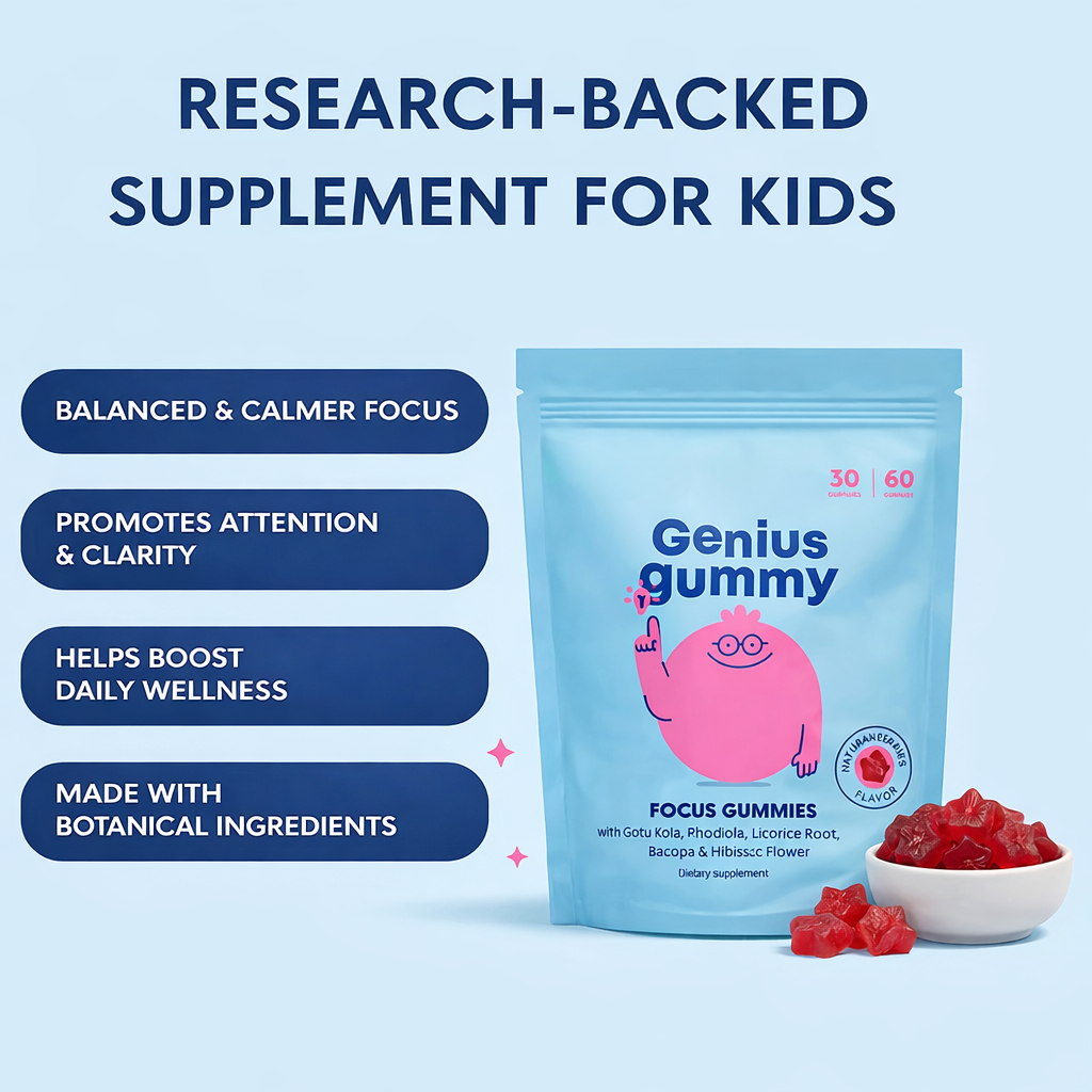 Genius Gummy™ Focus Gummies for Kids