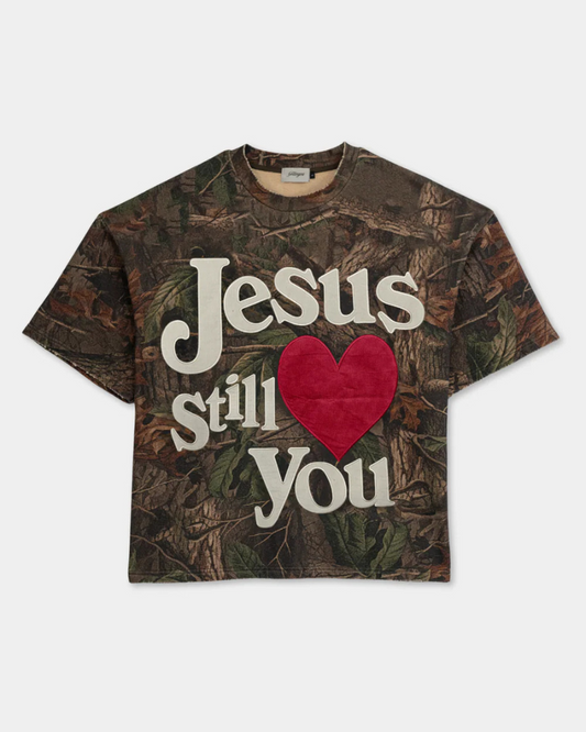 "STILL LOVED" CAMO TEE