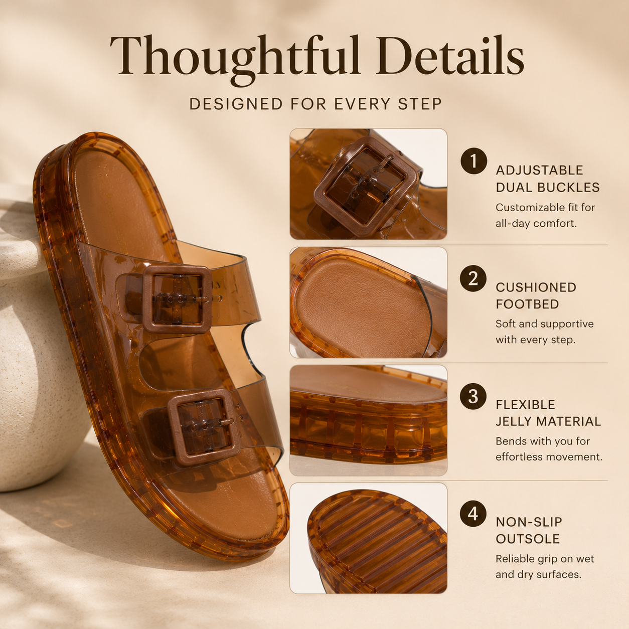 The Poolside Sandal