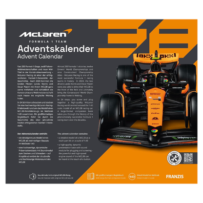 F1 McLaren Advent Calendar