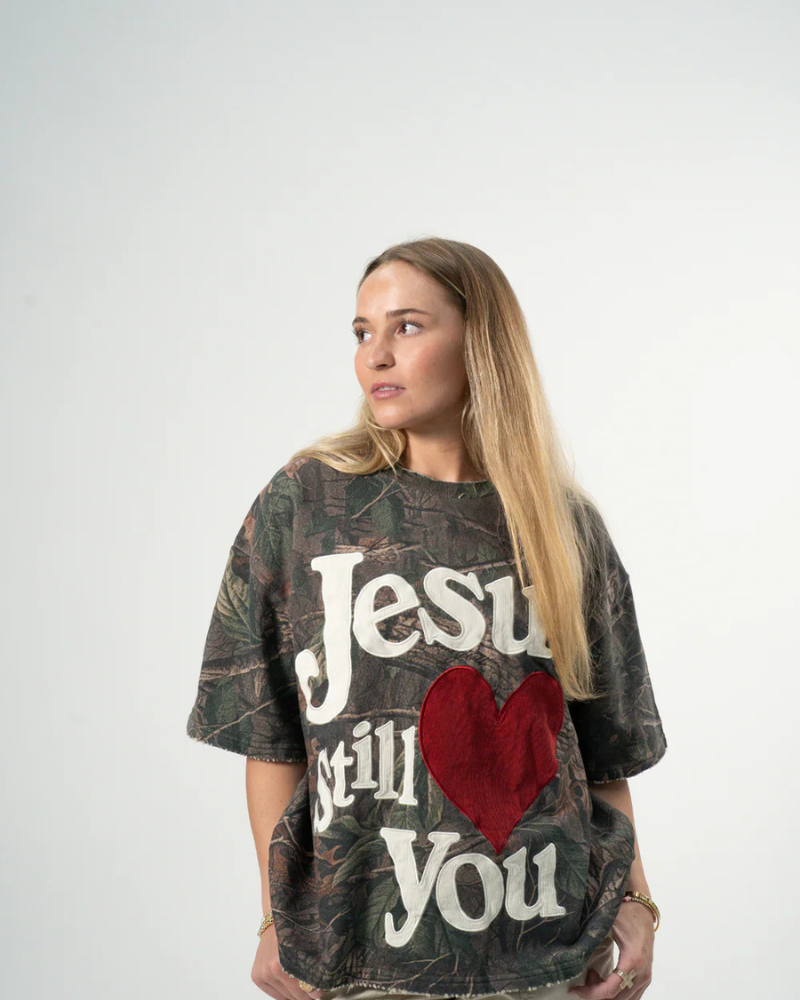 "STILL LOVED" CAMO TEE