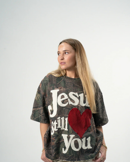 "STILL LOVED" CAMO TEE