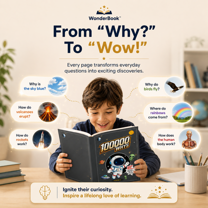 WonderBook™ | 100,000 Questions. Endless Discovery.