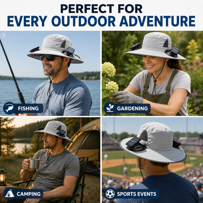 SolarBreeze™ Cooling Hat