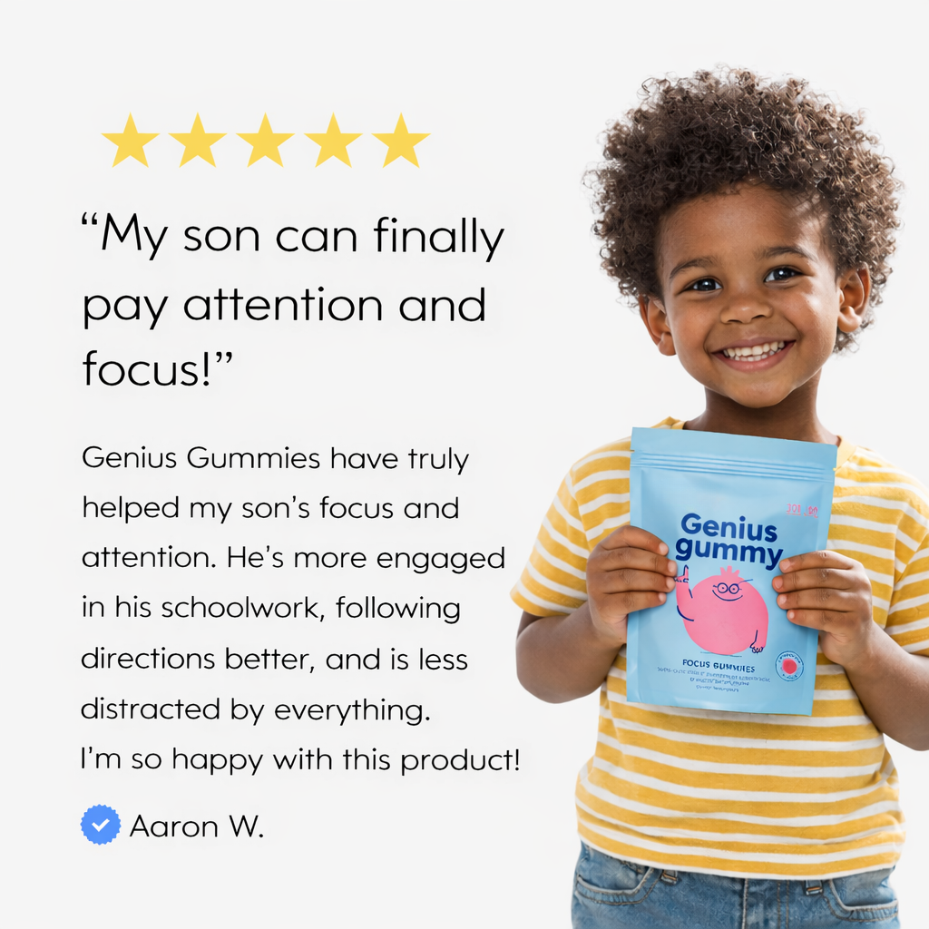 Genius Gummy™ Focus Gummies for Kids