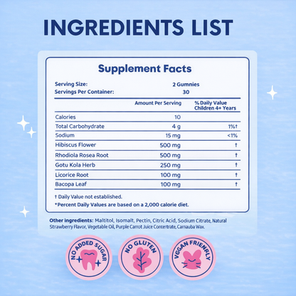 Genius Gummy™ Focus Gummies for Kids