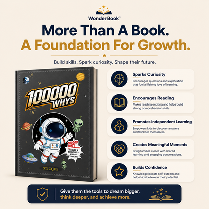 WonderBook™ | 100,000 Questions. Endless Discovery.