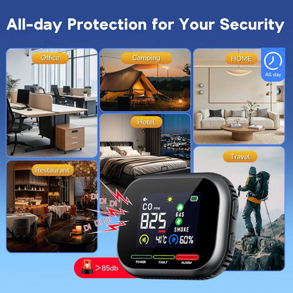 SafeSense™ 6-in-1 Home Monitor