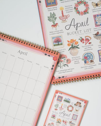 2026 Bucket List Calendar