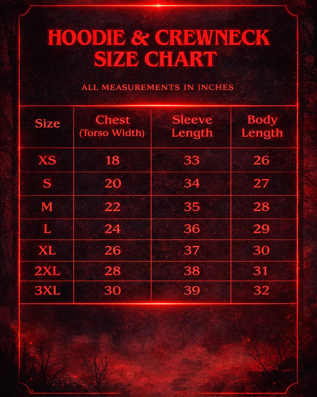 Embroidered Demogorgon Logo Crewneck